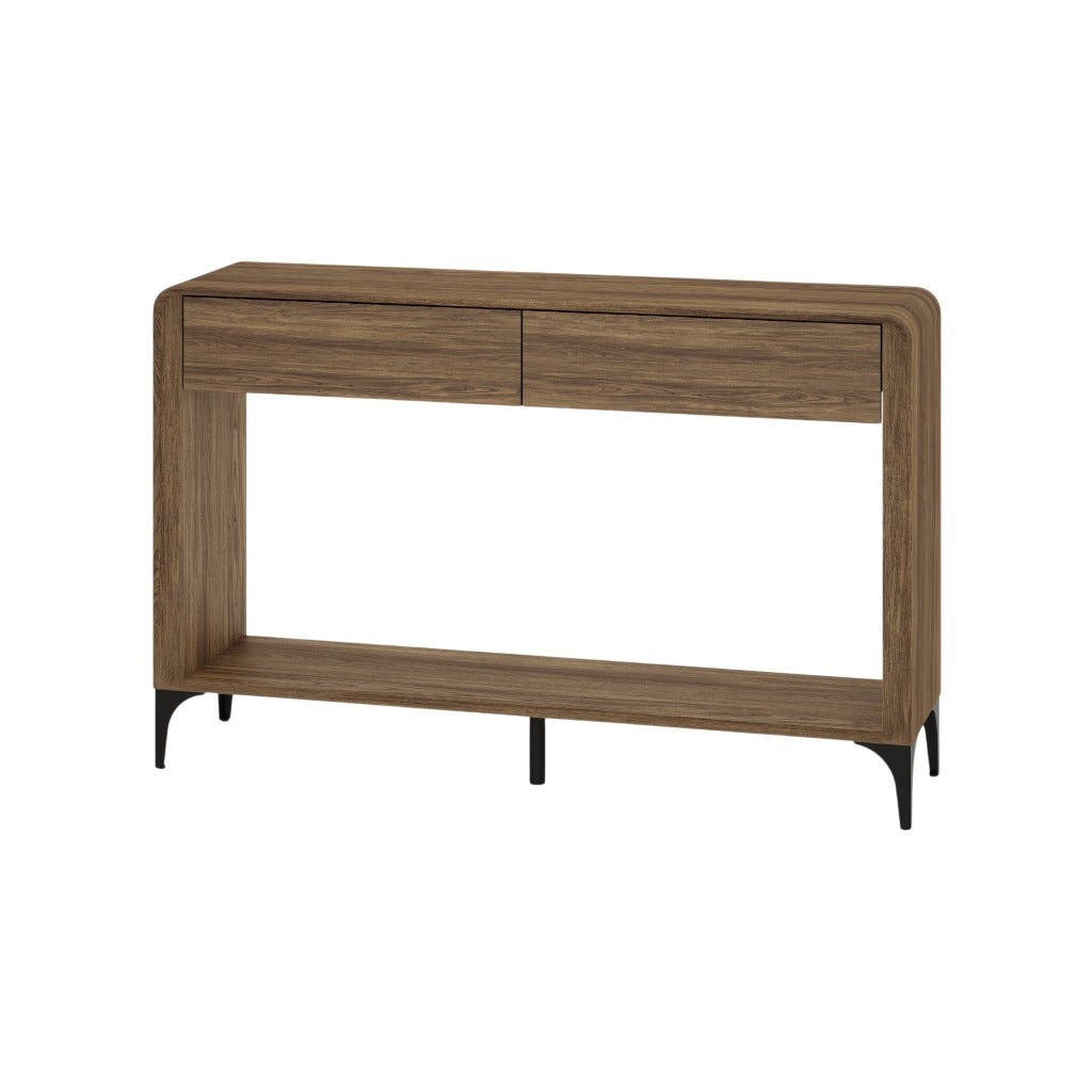 Mesa De Consola Marrón Mariliza 120X30X76,5Cm