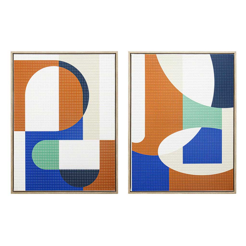 Cuadro Decorativo Abstracto Surtido 45x60x3cm