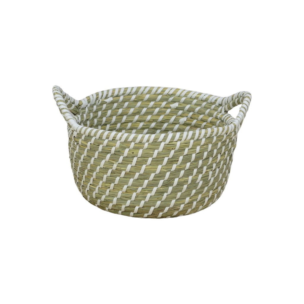 Cesta De Mimbre Con Asas 21X9Cm