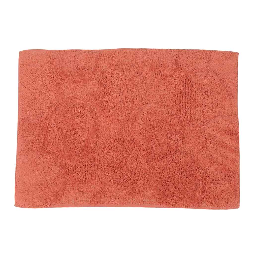 Alfombra de baño de color naranja 50X80CM