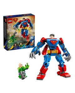 Bloques Lego Armadura Robótica Superman Vs. Lex Luthor 120Pzs