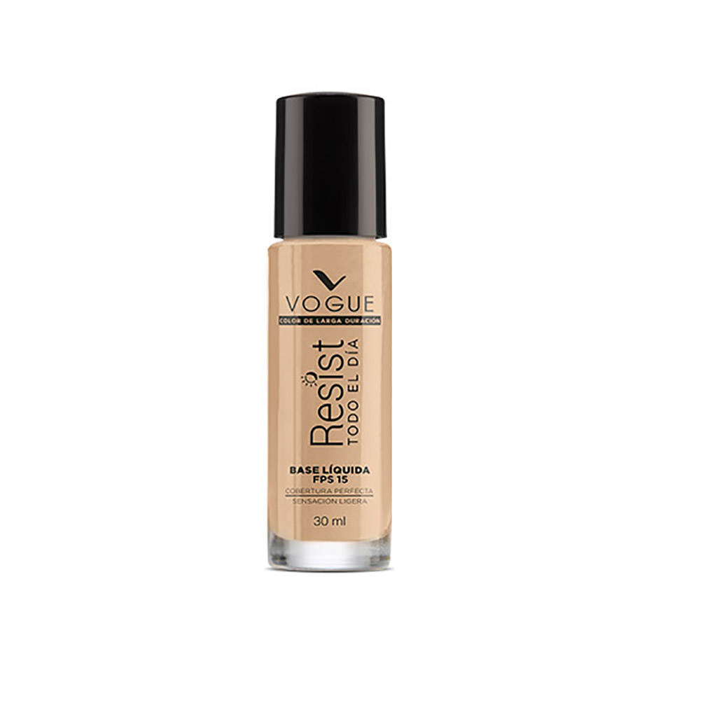 Base De Maquillaje Líquida Vogue Resist Avellana