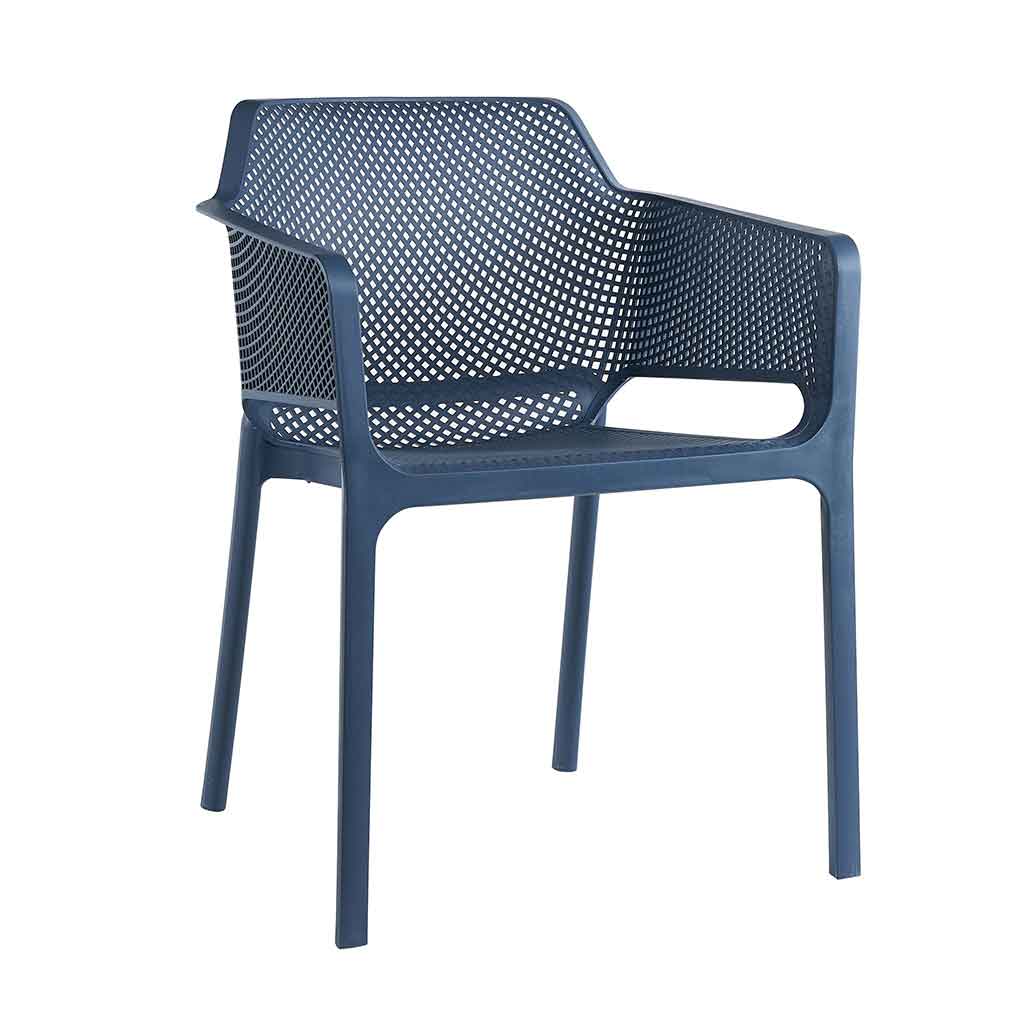 Silla de Comedor Azul Sid