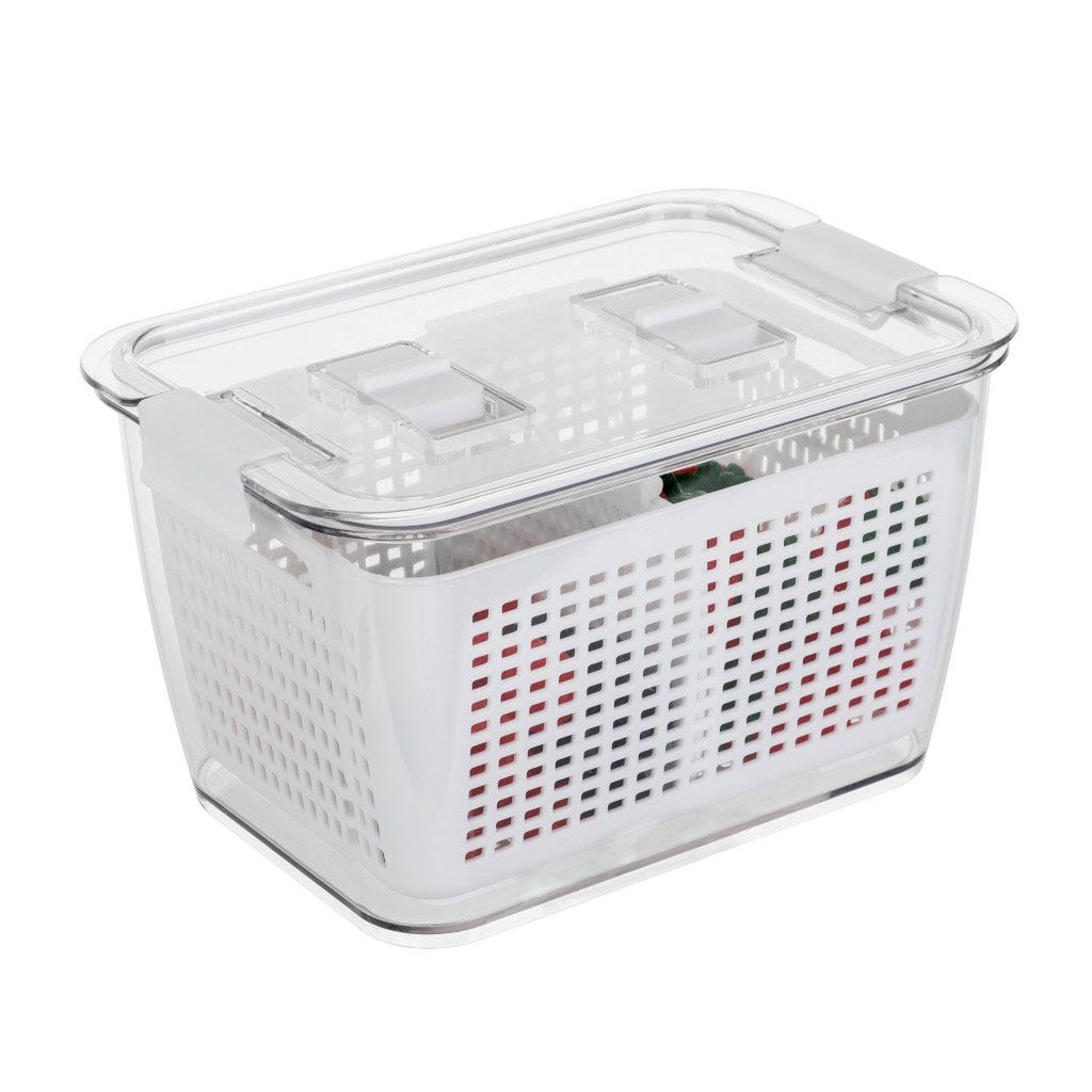 Caja De Almacenamiento Para Nevera 20X14X12Cm