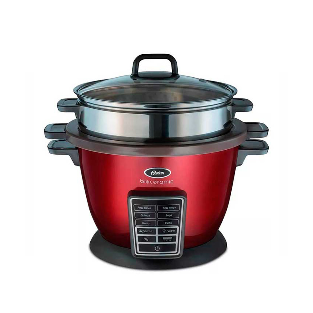 Olla Arrocera 13 Tazas Roja Oster