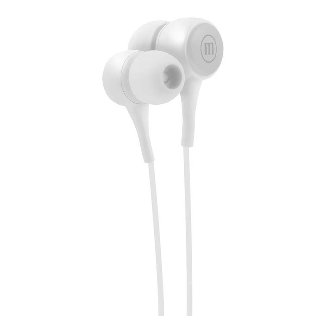 Audifonos Con Micrófono Blanco Pop Maxell