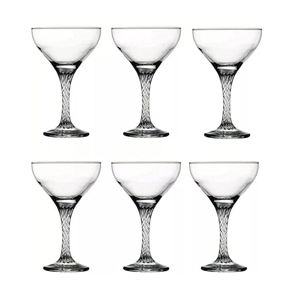 Set 6Pzs Copa Para Vino Twist Pasabahce 280Ml