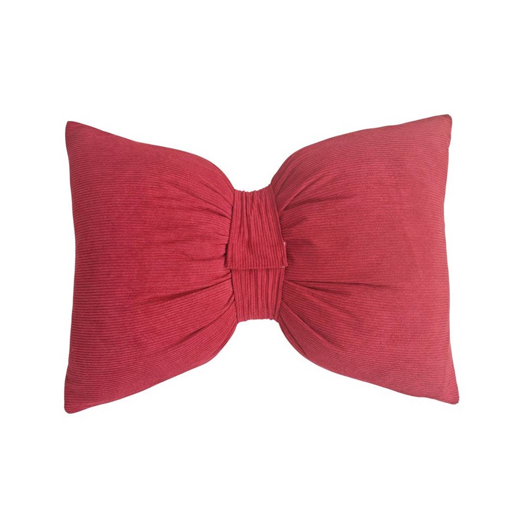 Cojín Con Forma De Lazo Rojo 40X60Cm