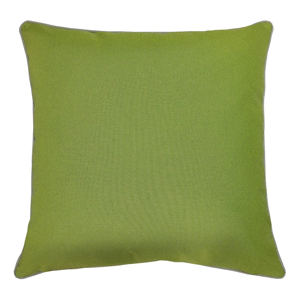 COJÍN SENCILLO CUADRADO VERDE 45X45CM