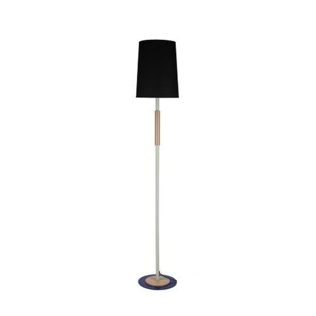 Lámpara De Piso Negro 30X172Cm