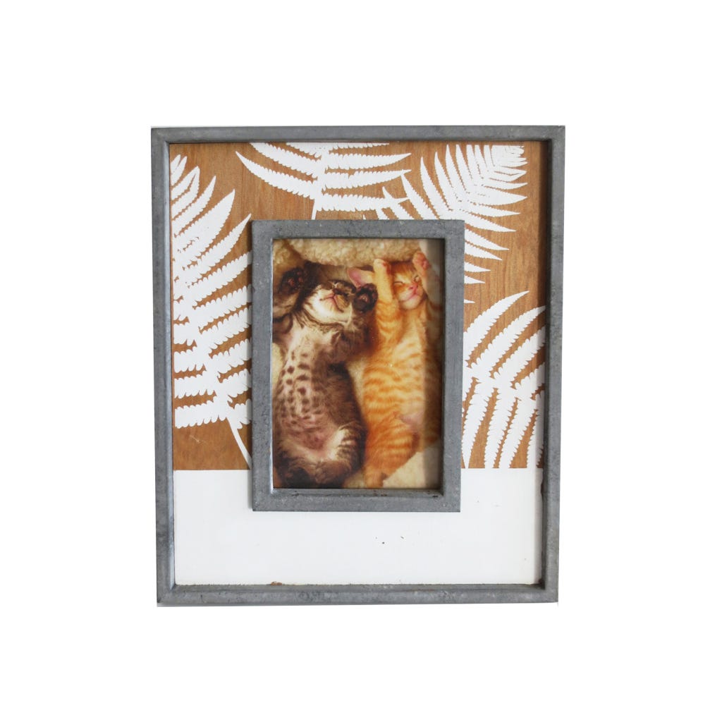 Portarretrato decorativo estampado 21X26X2CM