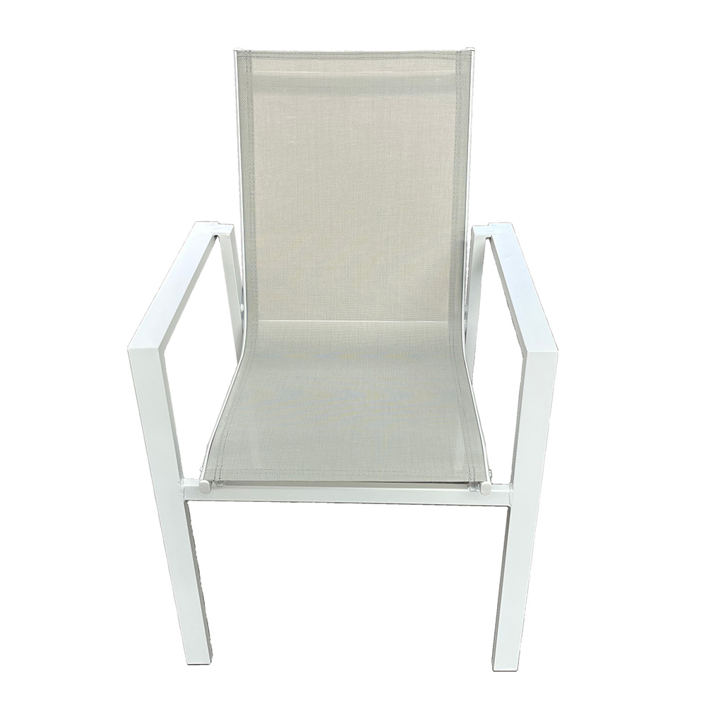Silla Blanca Beat Textileno 64x56x87cm