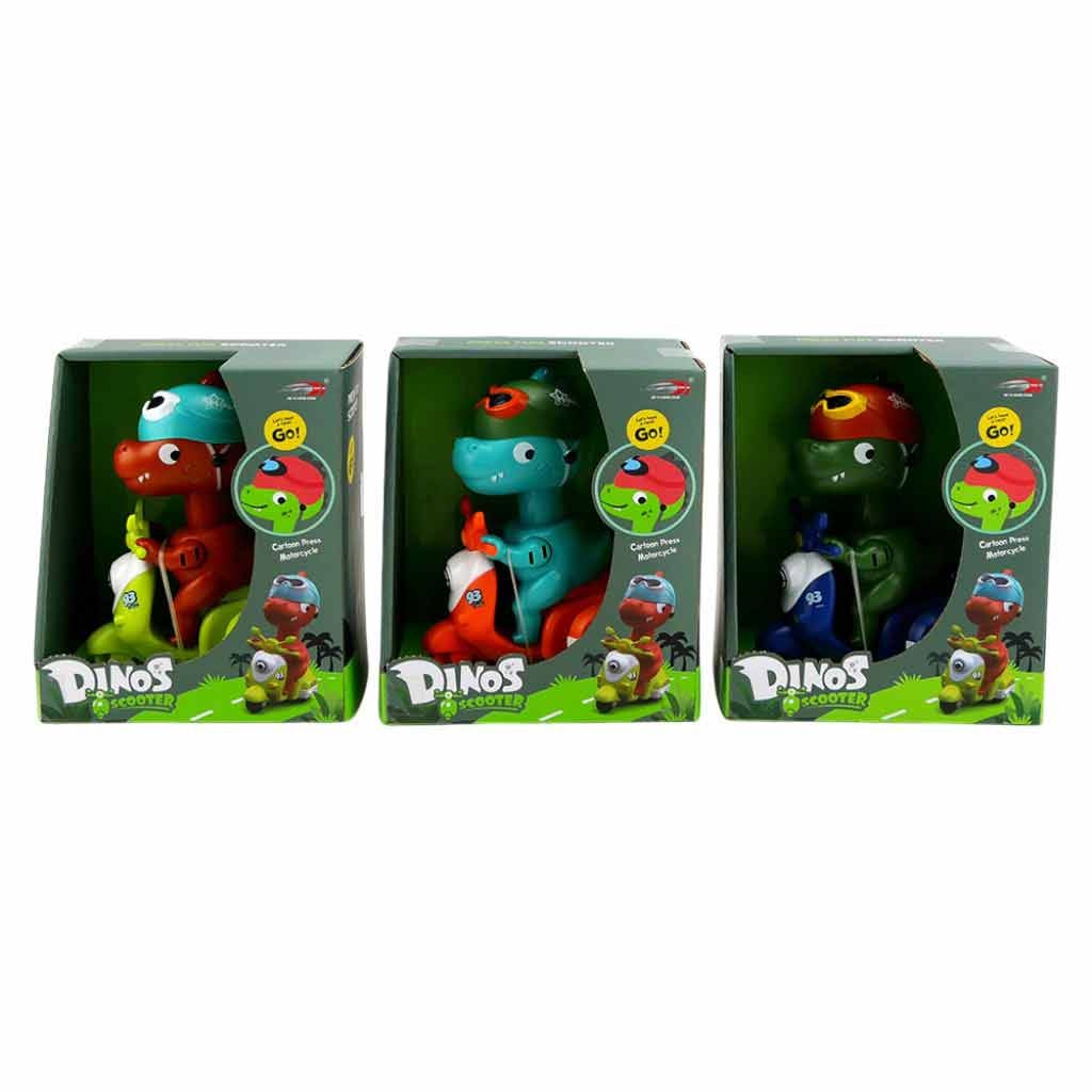Dinosaurio Con Motocicleta Surtidos