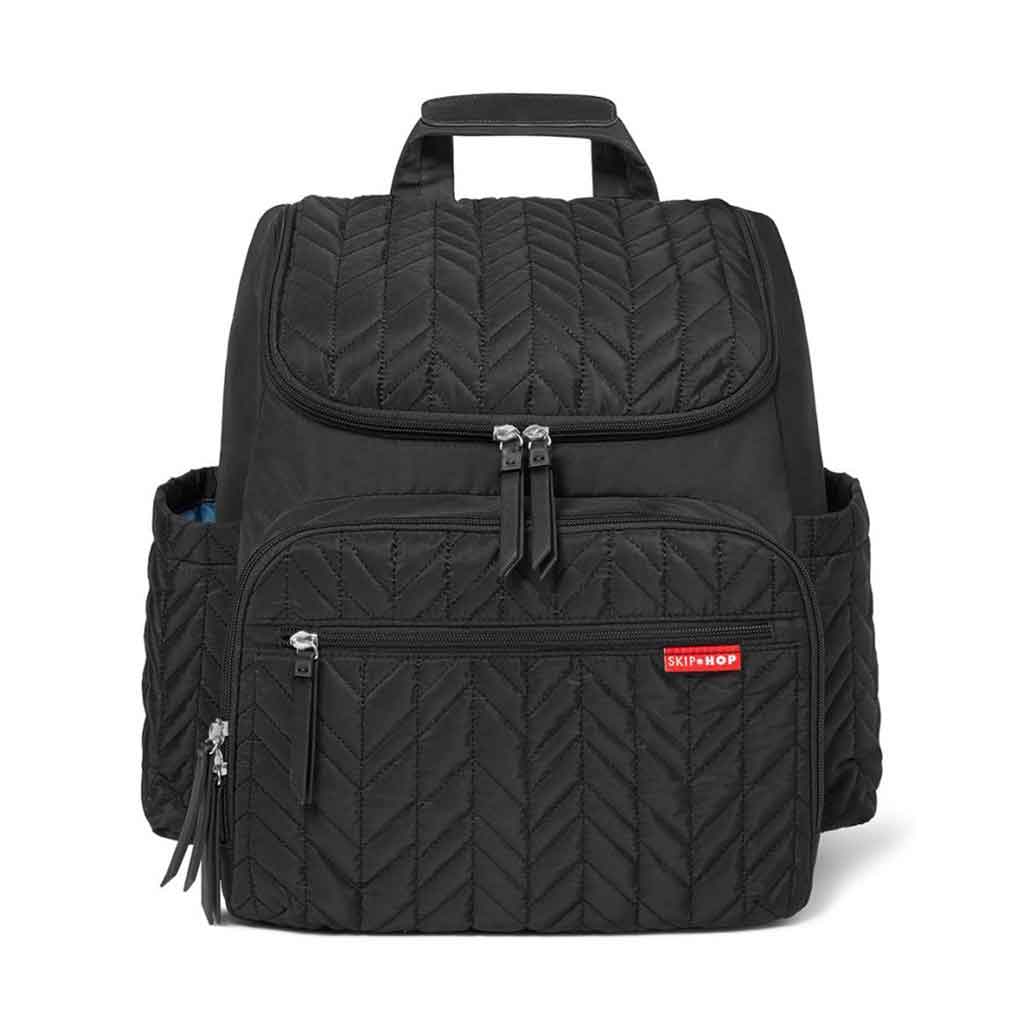 Pañalera Negra En Forma Backpack Skip Hop