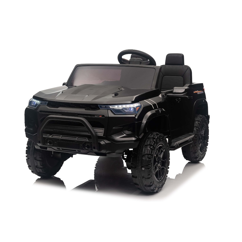 Carro Recargable Negro Con Rc 12V7Ah
