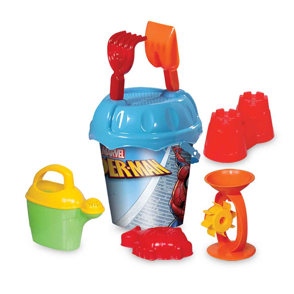 Set Playa Con Bolsa Plástica Spiderman