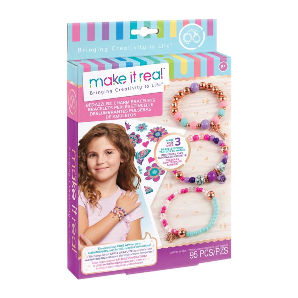 Deslumbrantes Pulseras de Amuletos Make It Real