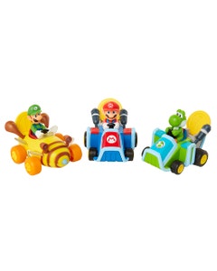 Figuras con coche Nintendo Mario con Moneda surtidas