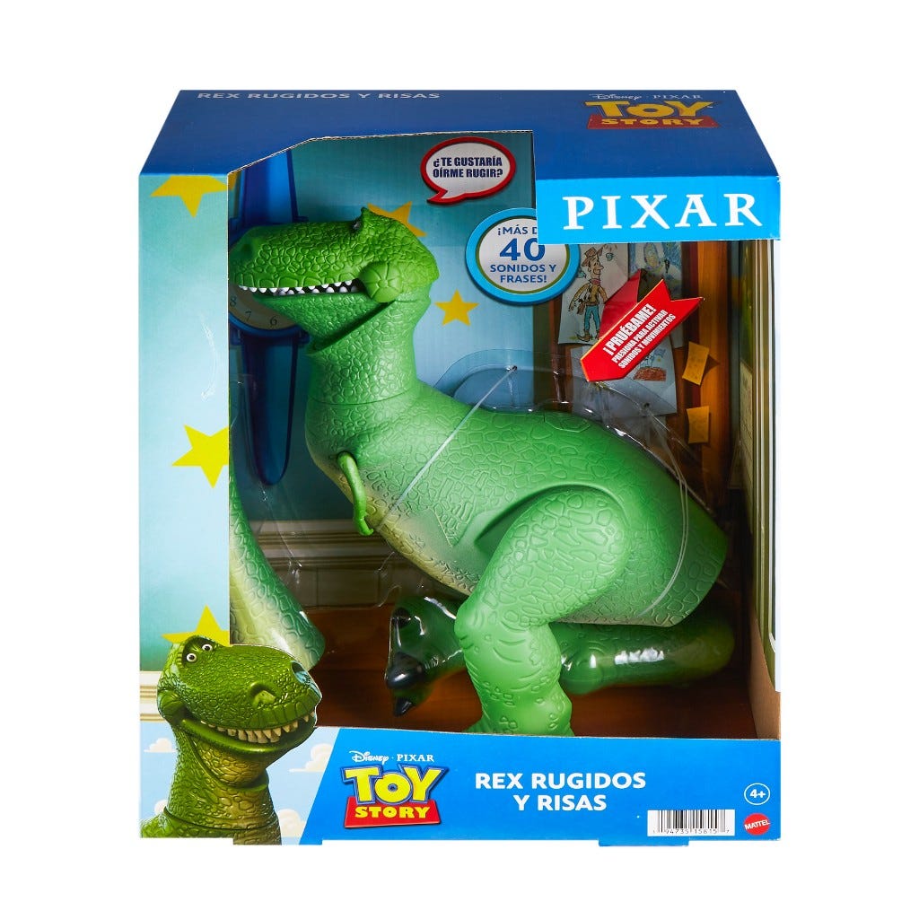 Figura De Acción De Rex Toy Story Rugidos Y Risas