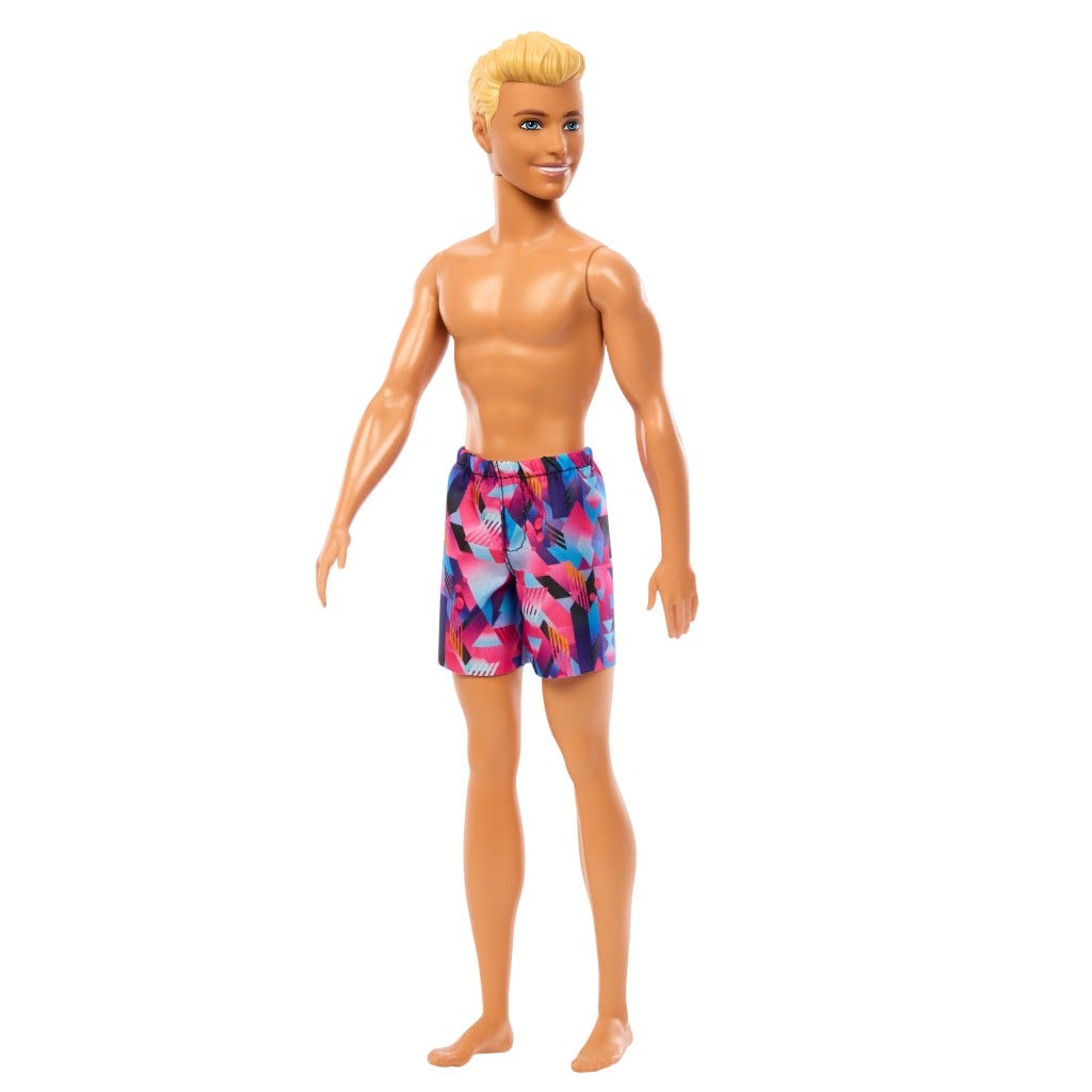 Barbie Muñeco Ken En Traje De Baño