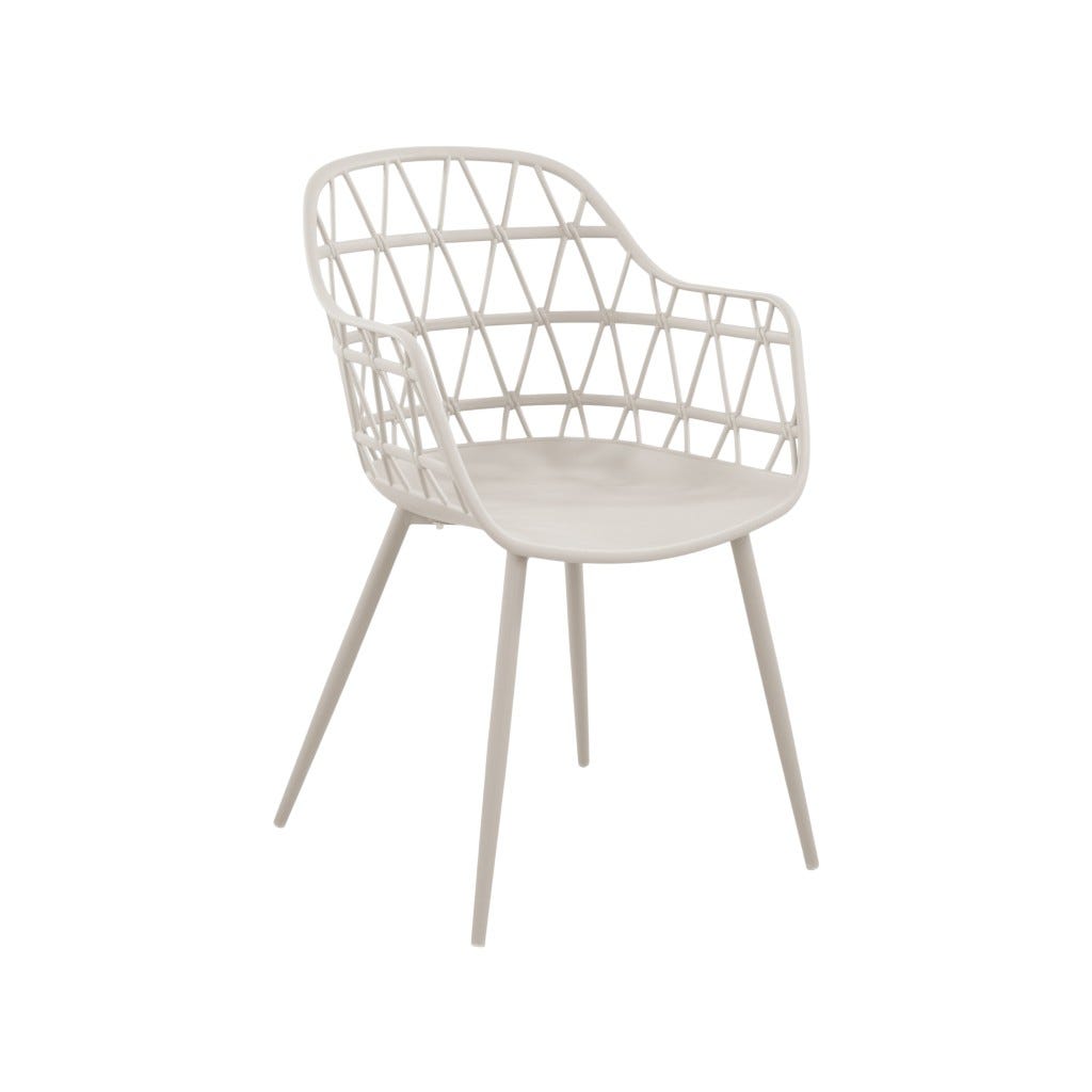 Silla De Comedor Gris Claro Yeli 55,5X55,5X84,5Cm