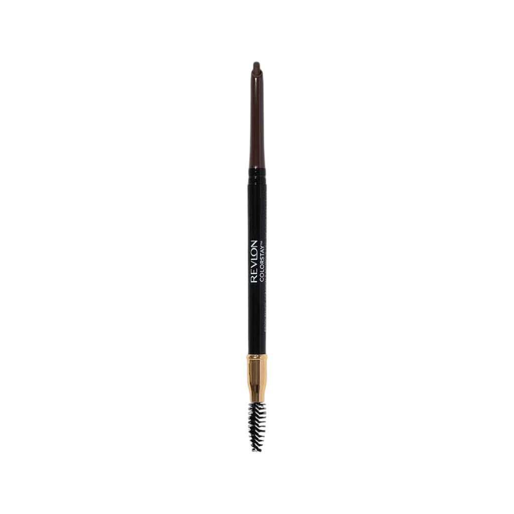 Eyebrow Pencil With Spoolie Brush, Waterproof, Longwearing, Angled Tip Applicator For Perfect Brows