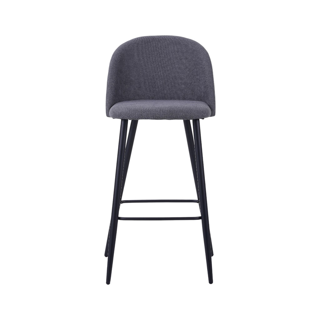 Silla De Bar Doris Gris 55X46X102Cm