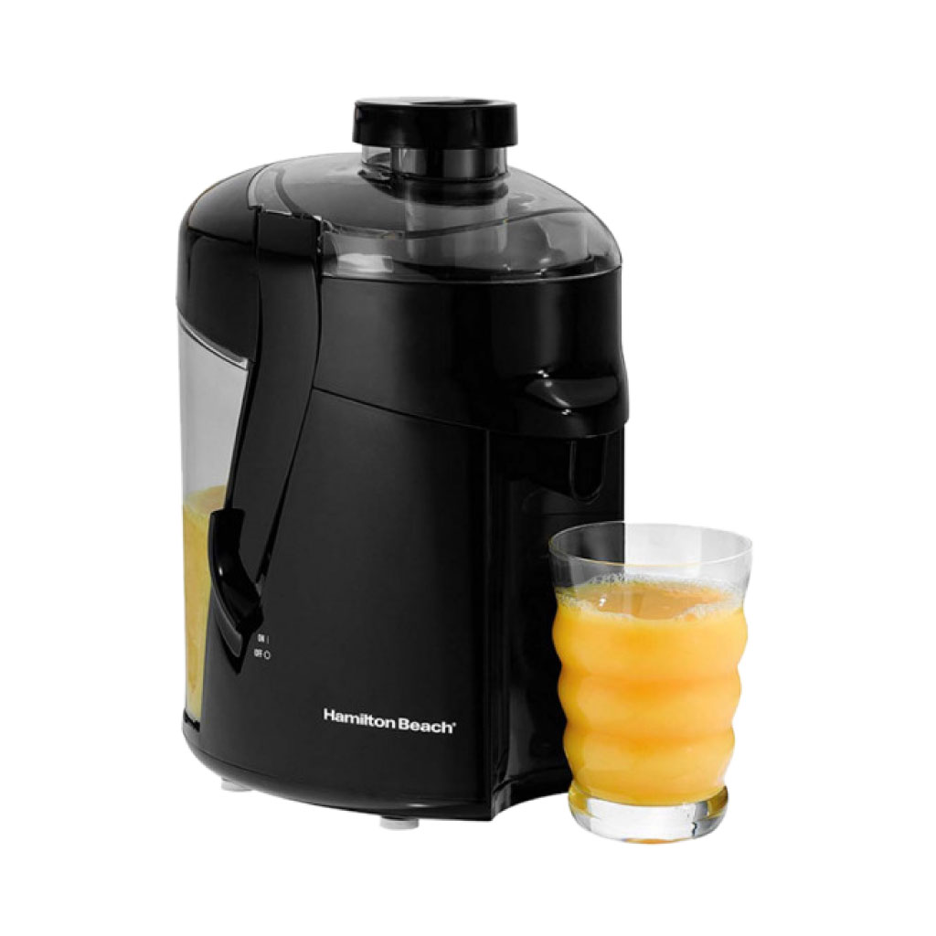 Extractor de jugo negro Hamilton Beach Health Smart