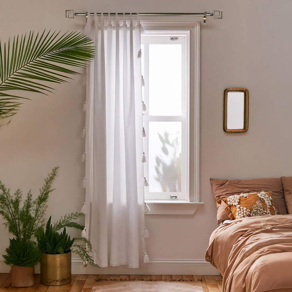 Cortinero Níquel 120-210cm