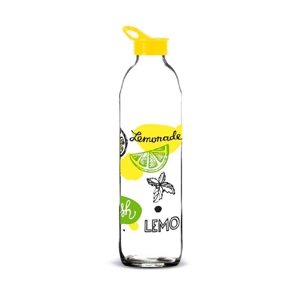 Botella De Agua Estampada De Limón 34Oz Herevin