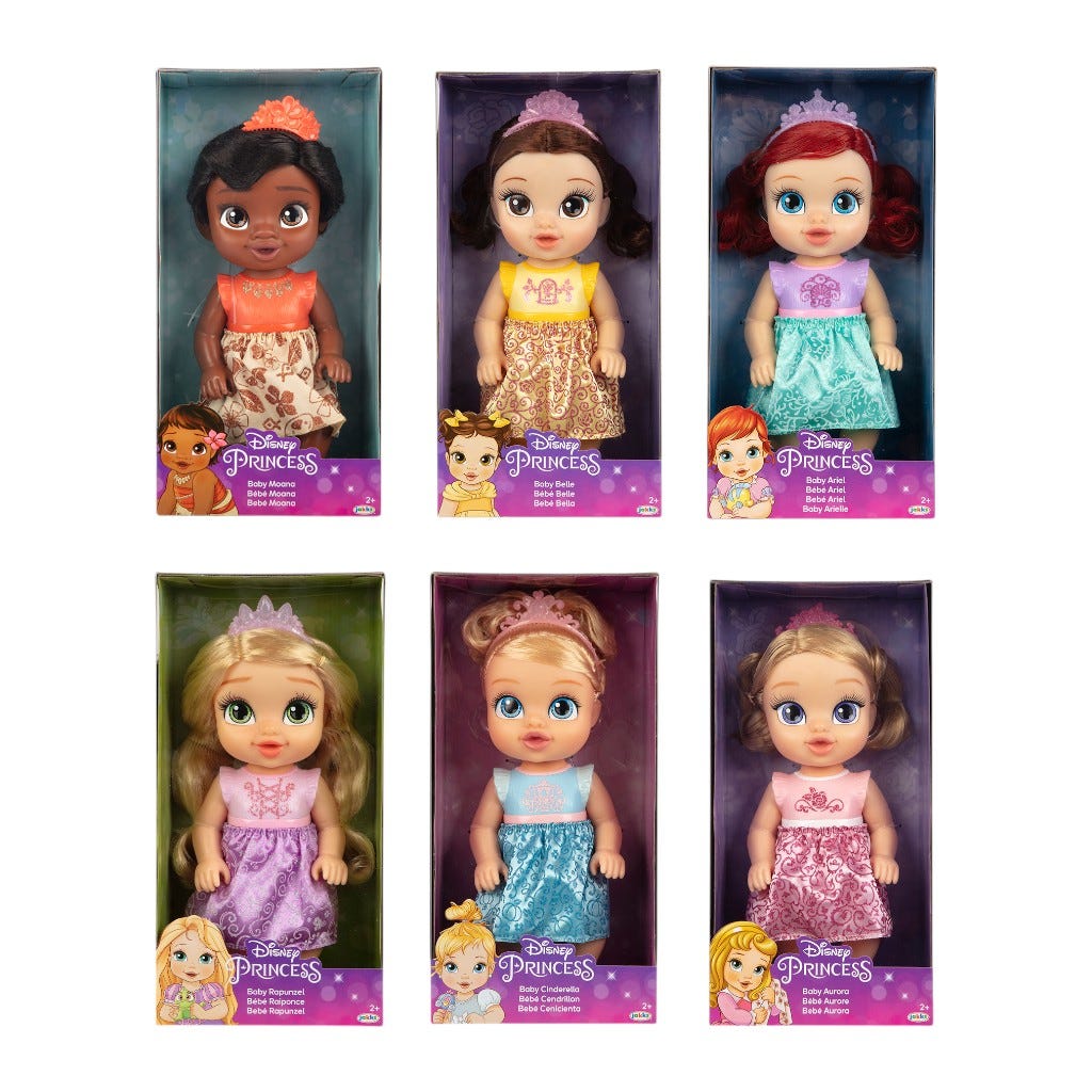 Disney Princesa Muñeca Baby Surtidos