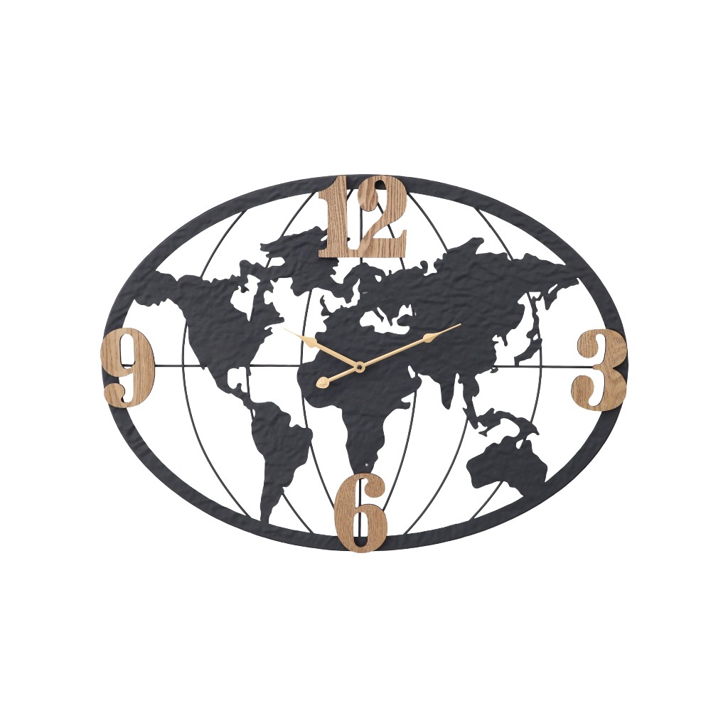 Reloj De Pared 78x56x4cm