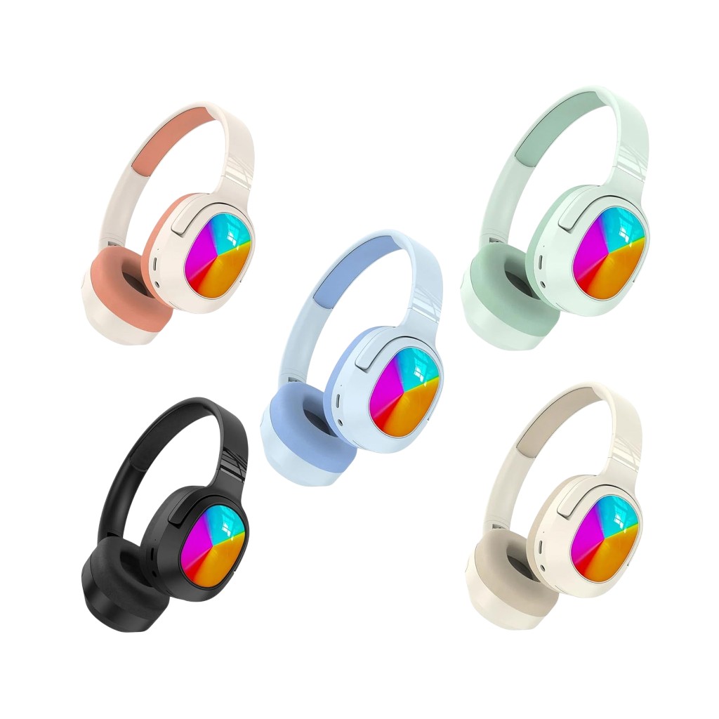 Audífonos Bluetooth Gx-3 Bass Luz LED Y Micrófono Surtido