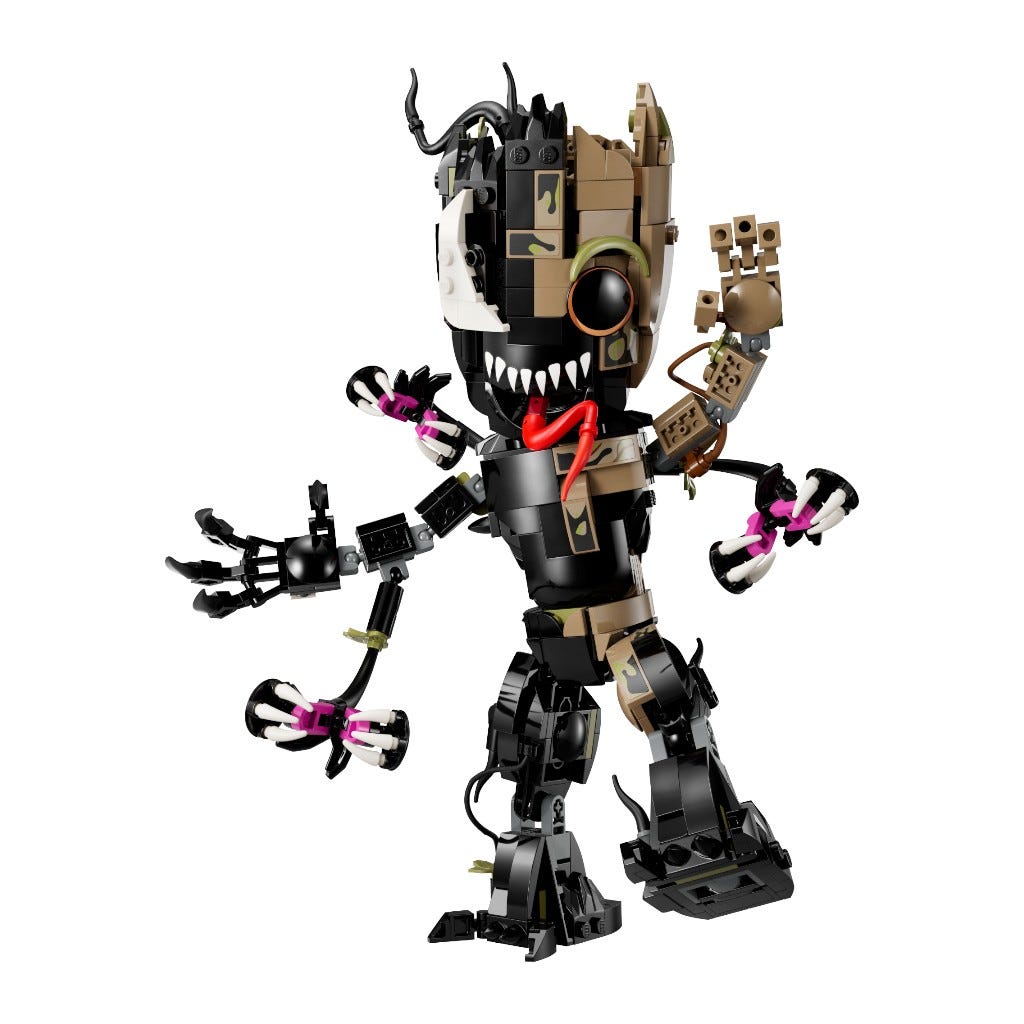Bloques Lego Venomized Groot 630Pzs