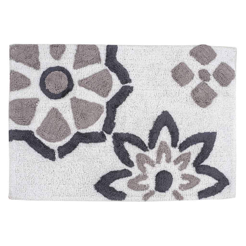 Alfombra de baño con estampado de flor 50X80CM