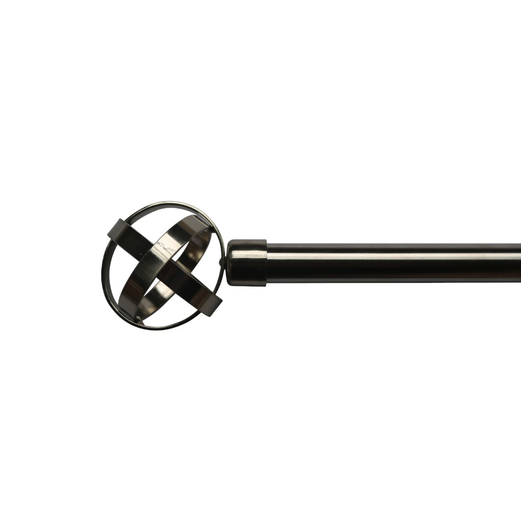 Cortinero Nickel 120-210Cm