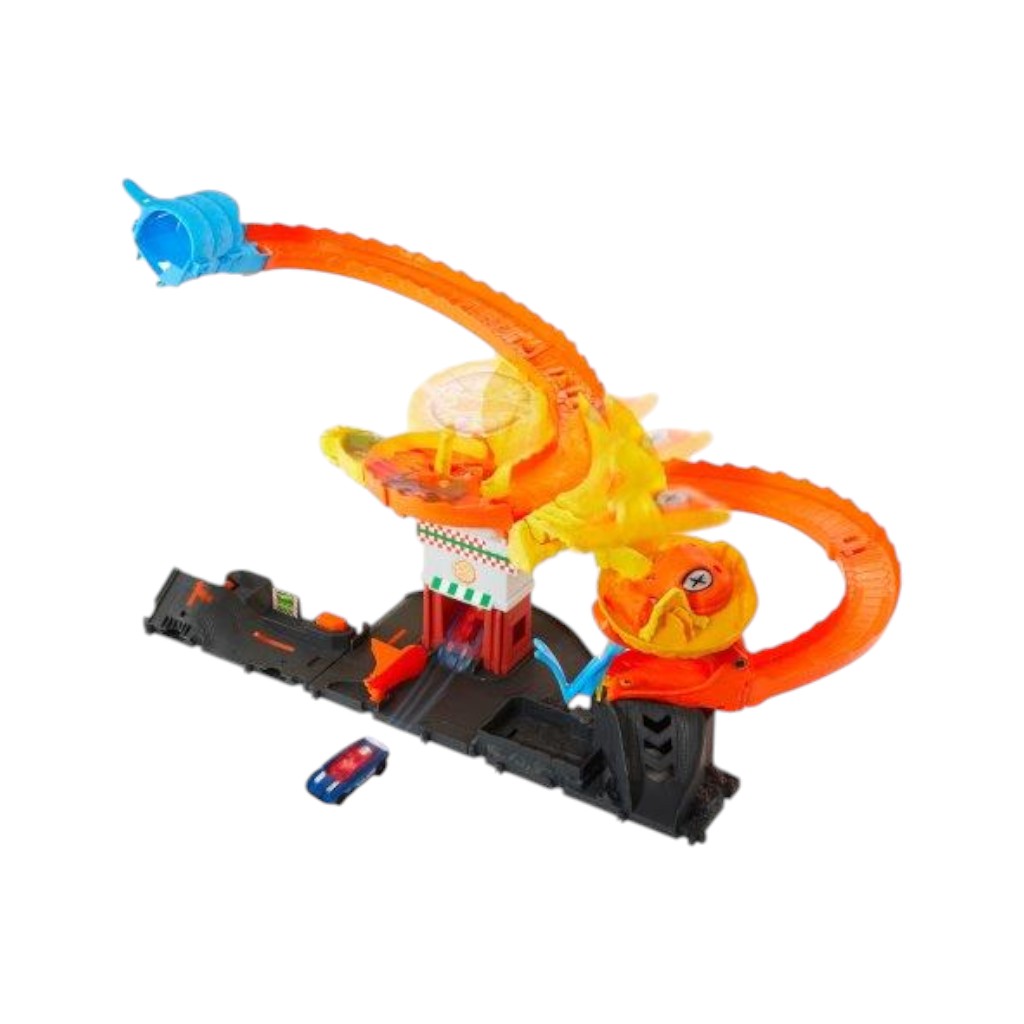 Hot Wheels City Pista De Ataque Cobra Vs Pizzería