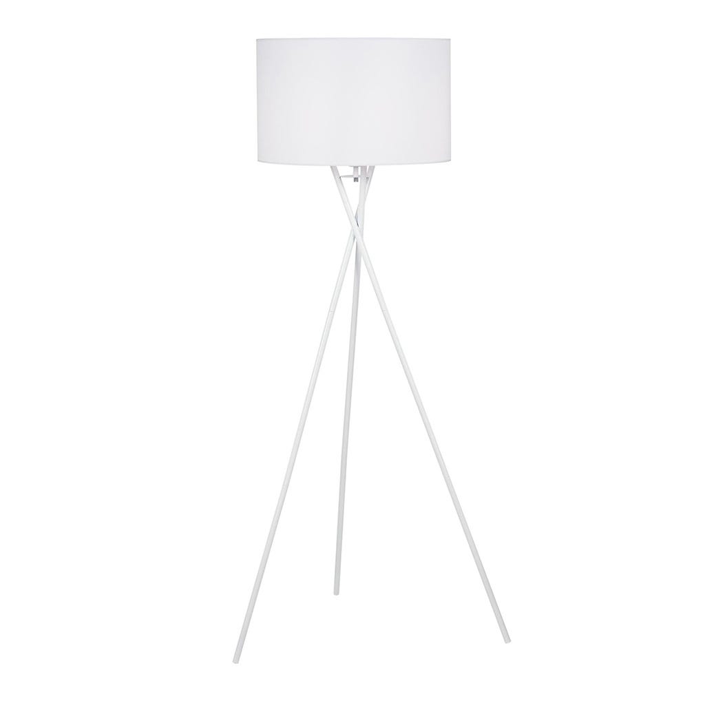 Lámpara De Piso Blanco 48x48x154cm