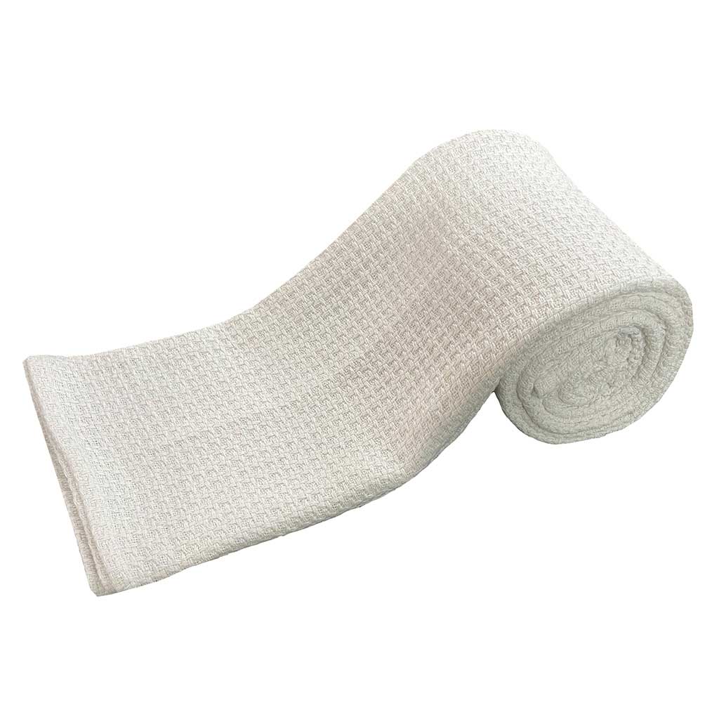 Cubrecama De Algodón Blanco Moderno 160x220cm