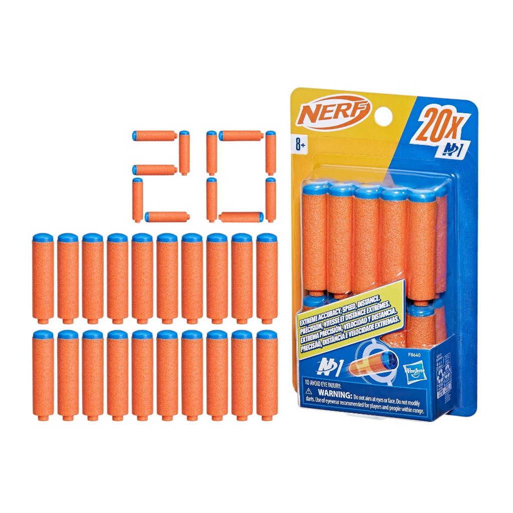 Recambio De Pistola Nerf N1 (20 Unidades)