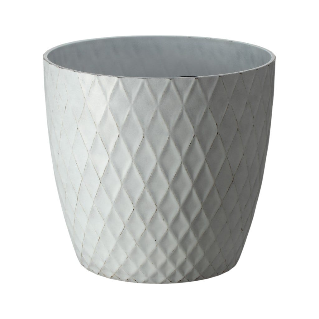 Maceta Blanco 27X24Cm