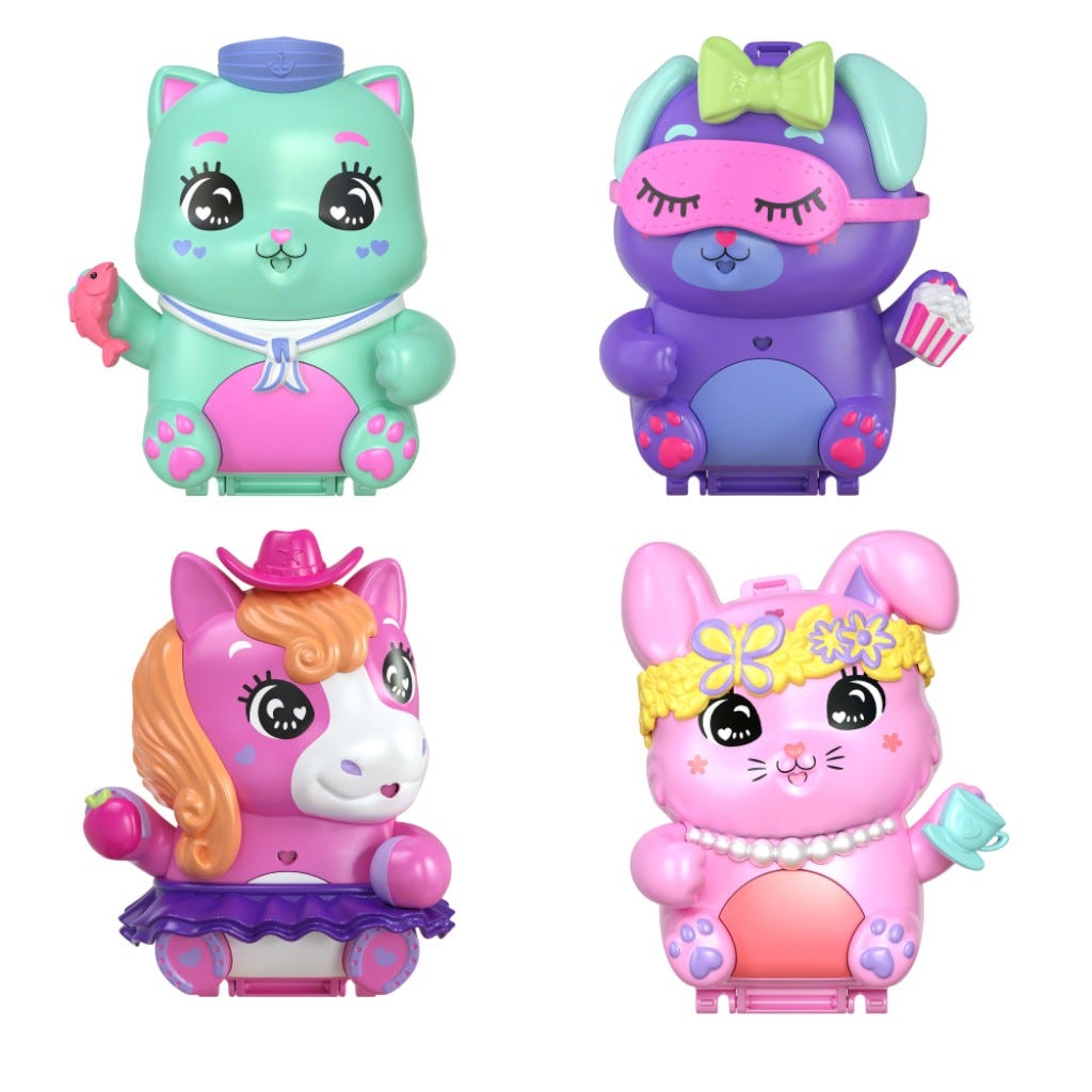 Polly Pocket Mundo De Animales Compactos Surtidos