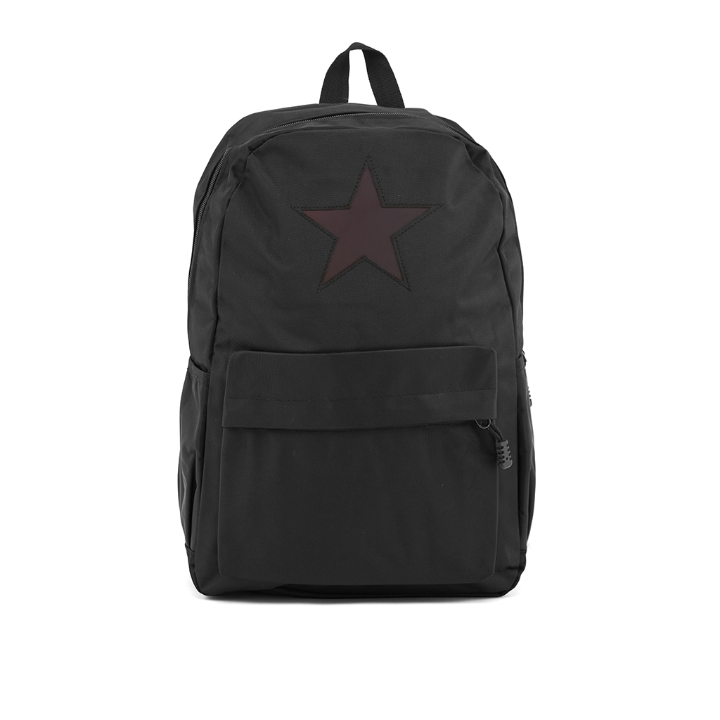 Mochila Con Estrella Para Hombre Gris