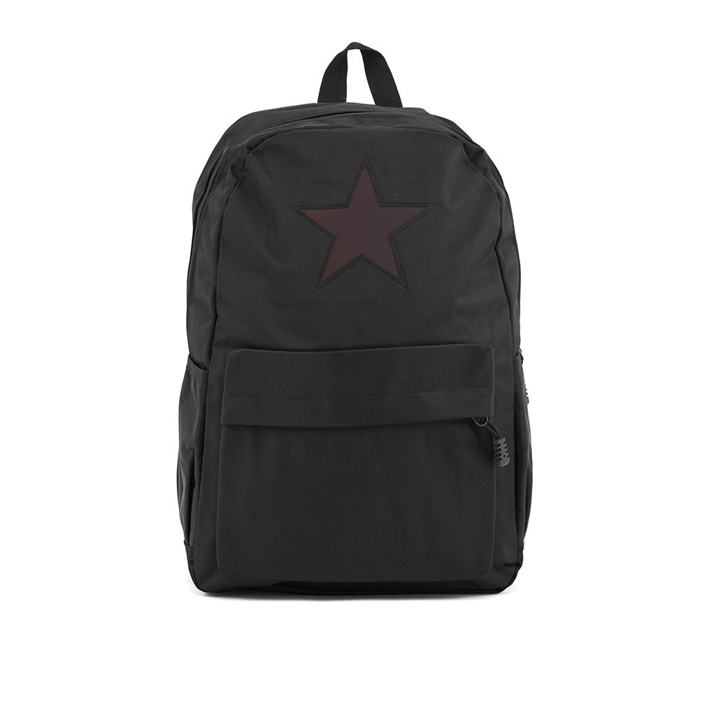 Mochila Con Estrella Para Hombre Gris