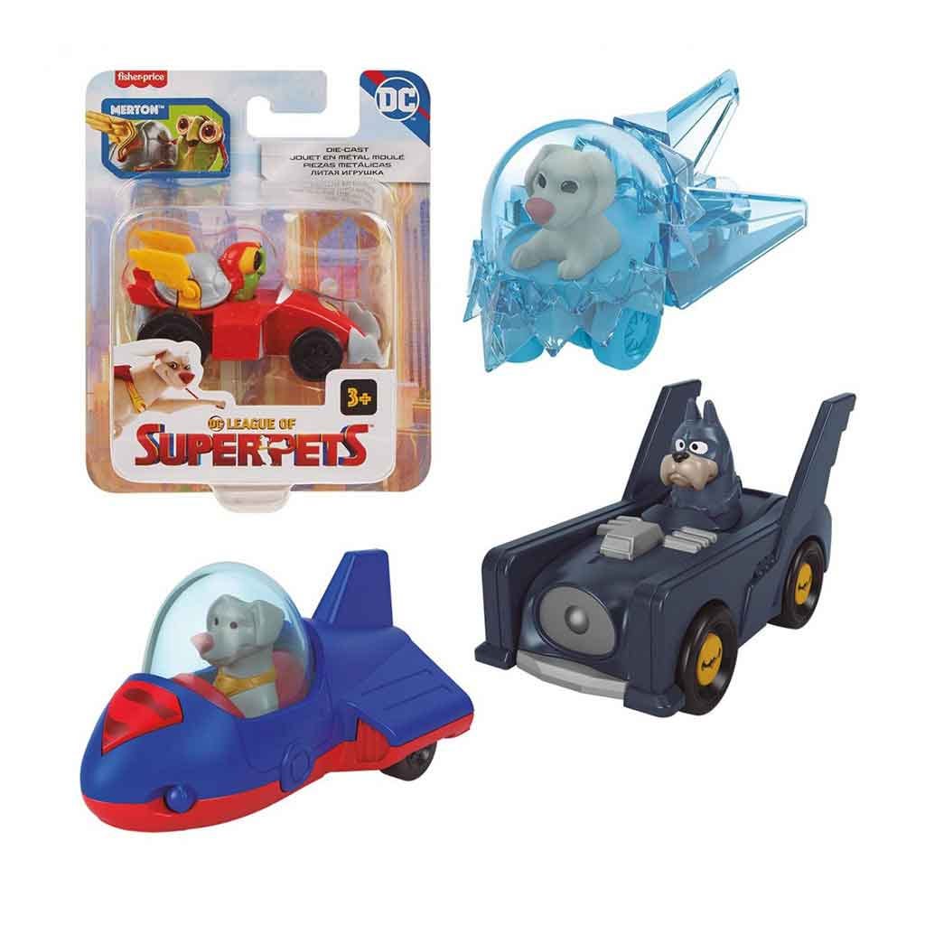 Vehículo De Juguete Dc Super Pets Surtidos
