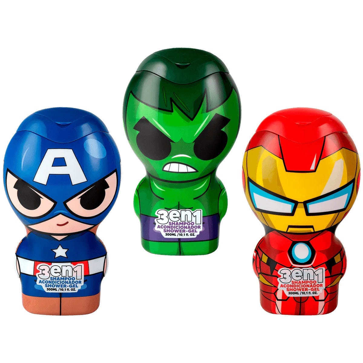 Shampoo Avengers Marvel 3 En 1 300 Ml. Mix 2