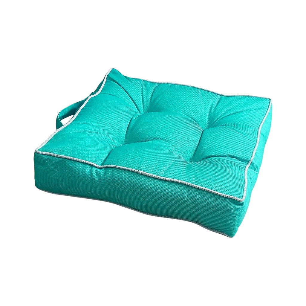 Cojín Para Piso 39X39Cm Aqua