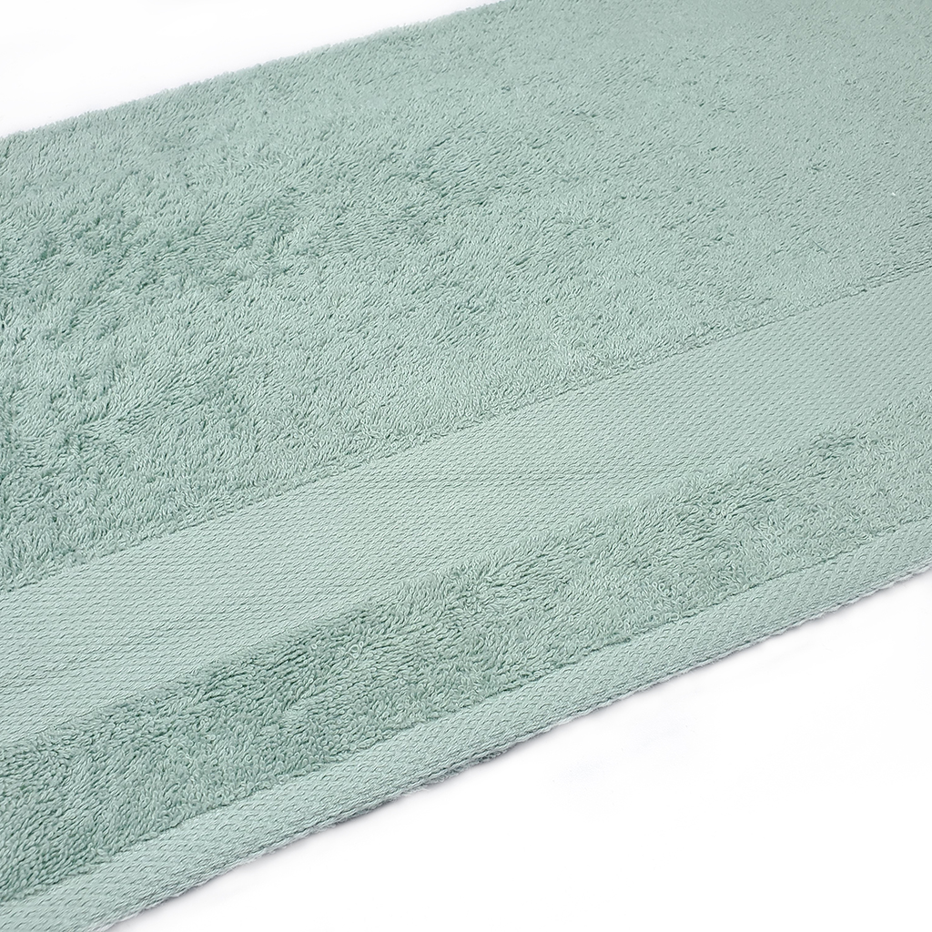 Toalla de cara terry menta 50X90
