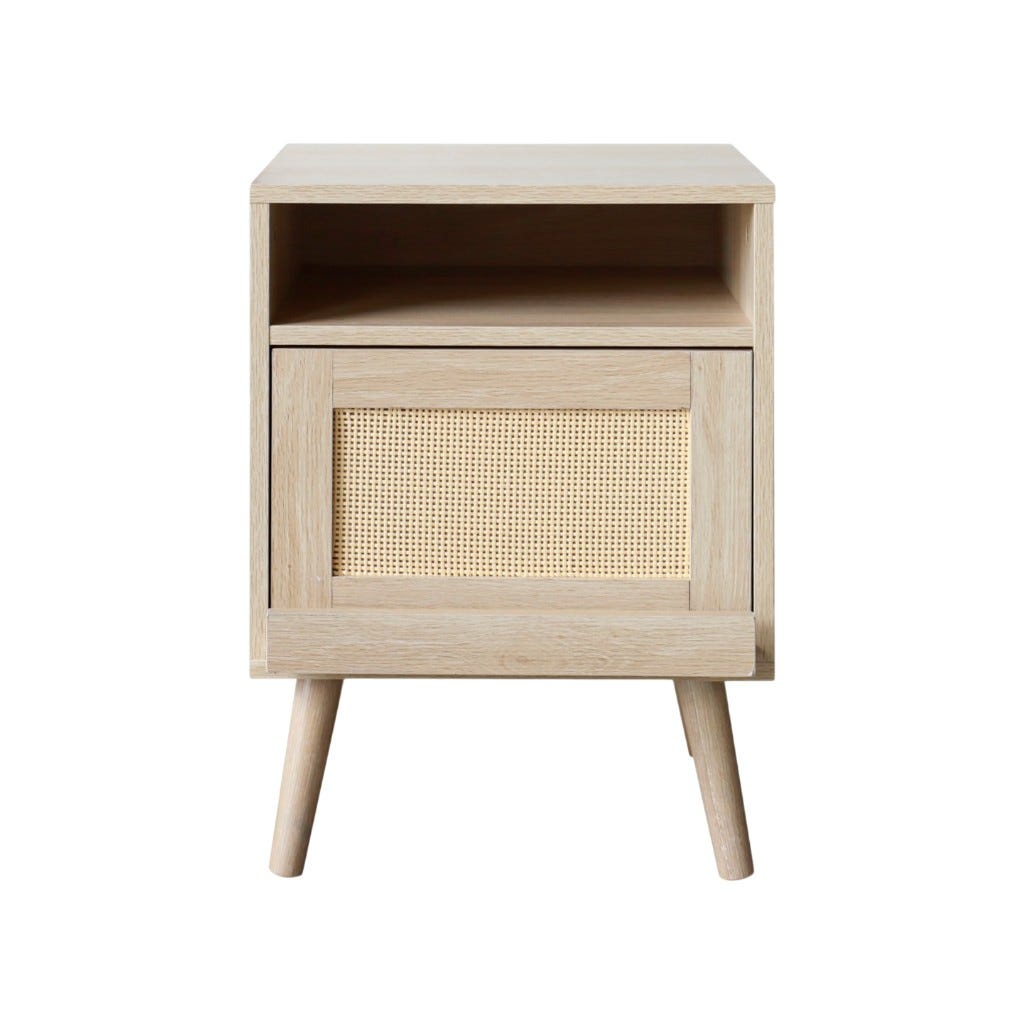 Mesa Auxiliar Con Puerta 40x35x55cm