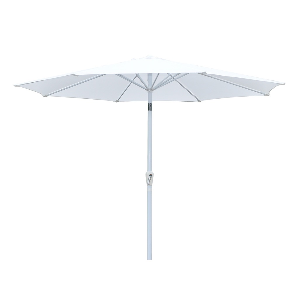 Sombrilla para jardín market blanco